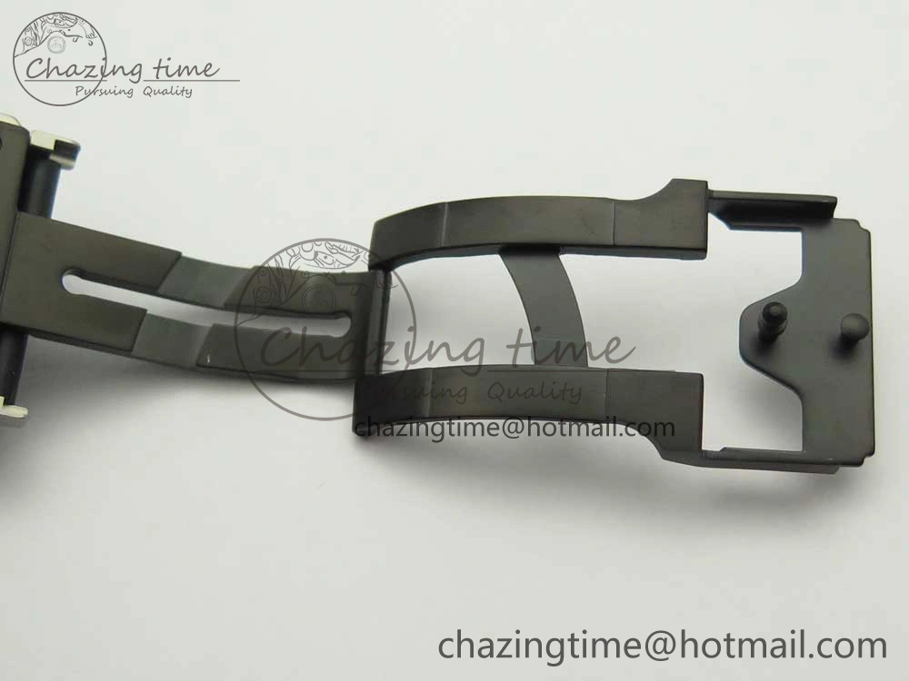 Unisex Big Bang King Power F1 SS Ceramic V6F 1:1 Best Edition Black Dial on Black Gummy Strap HUB 6856