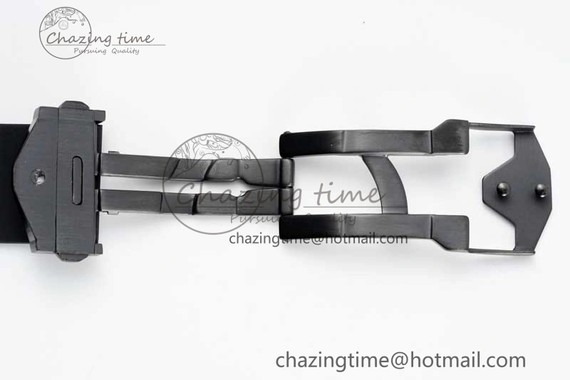 Big Bang Sang Bleu II Black Ceramic ZF Best Edition on Black Rubber Strap A Upgraded 6769