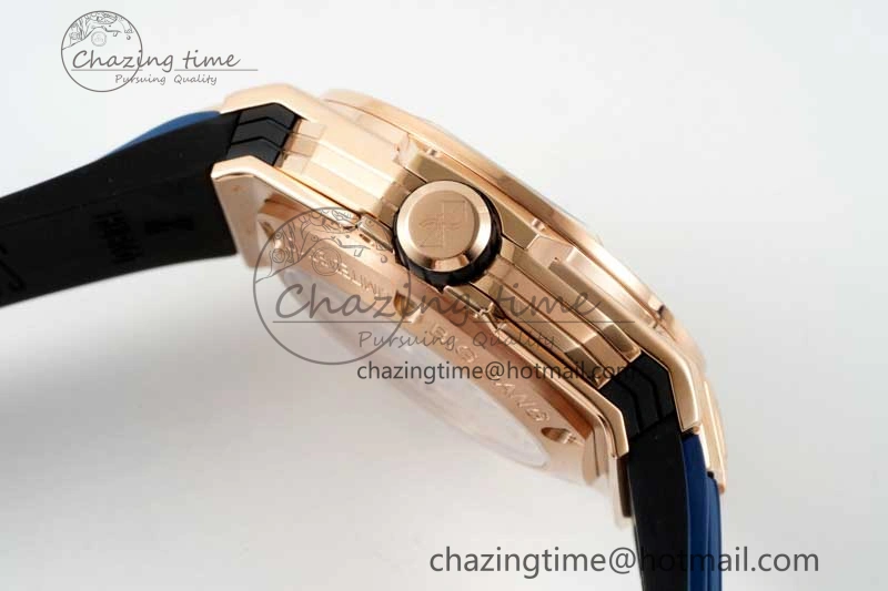 Sophisticated Big Bang Sang Bleu II Chrono RG BBF Best Edition Blue Dial on Blue Gummy Strap A 6751