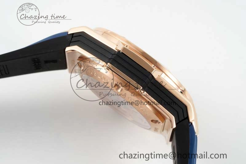 Sophisticated Big Bang Sang Bleu II Chrono RG BBF Best Edition Blue Dial on Blue Gummy Strap A 6751