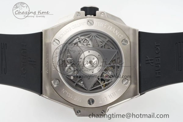 Premium Big Bang Sang Bleu II Chrono SS BBF Best Edition Blue Dial on Blue Gummy Strap A 6752