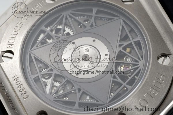 Premium Big Bang Sang Bleu II Chrono SS BBF Best Edition Blue Dial on Blue Gummy Strap A 6752