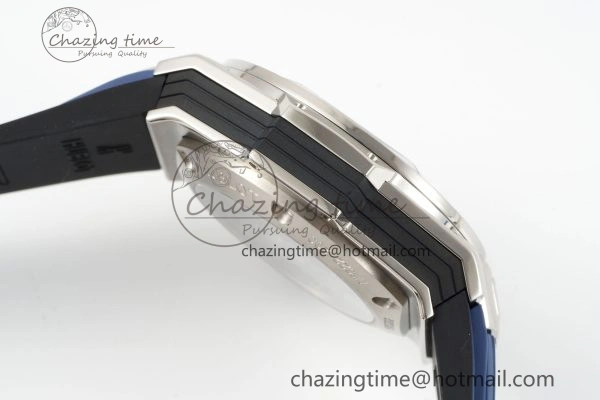 Premium Big Bang Sang Bleu II Chrono SS BBF Best Edition Blue Dial on Blue Gummy Strap A 6752