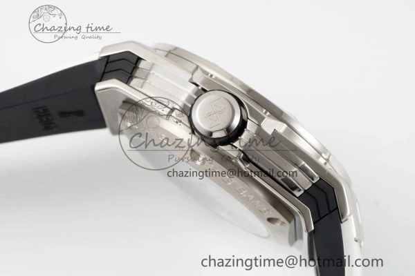 GoodFit Big Bang Sang Bleu II Chrono SS BBF Best Edition White Dial on White Gummy Strap A 6750