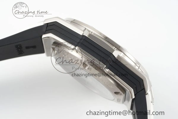 GoodFit Big Bang Sang Bleu II Chrono SS BBF Best Edition White Dial on White Gummy Strap A 6750