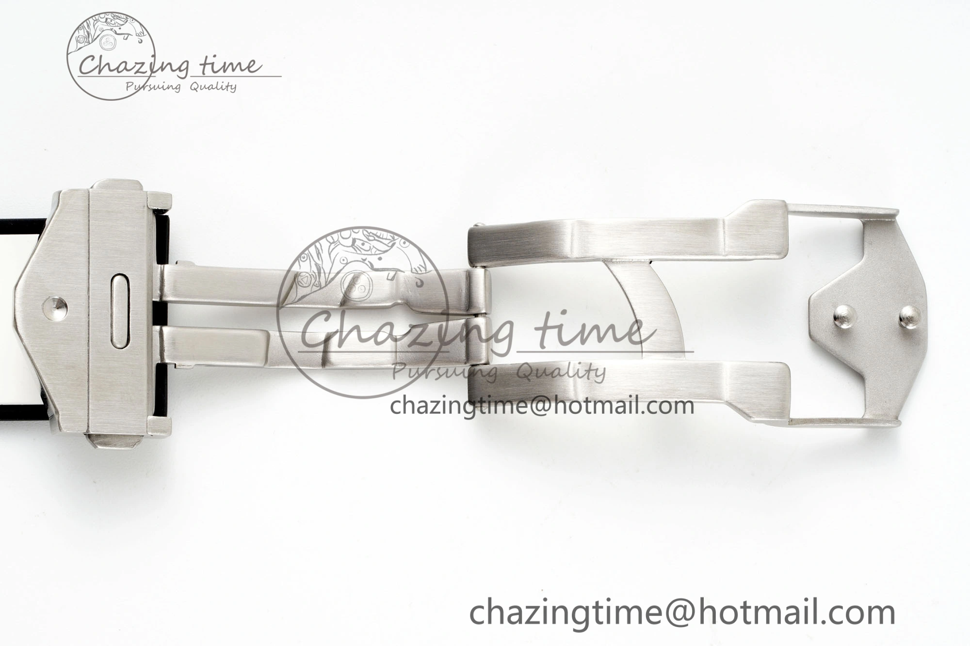 GoodFit Big Bang Sang Bleu II Chrono SS BBF Best Edition White Dial on White Gummy Strap A 6750