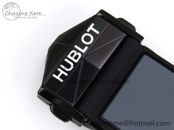 Big Bang Sang Bleu II Gray Ceramic BBF Best Edition on Gray Rubber Strap A Original 6729