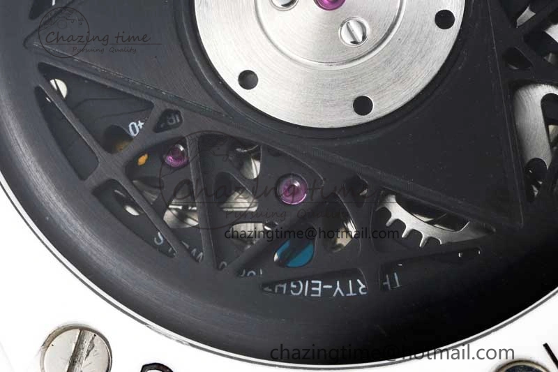 Stretchable Big Bang Sang Bleu II White Ceramic RSF Best Edition on White Rubber Strap A 6763