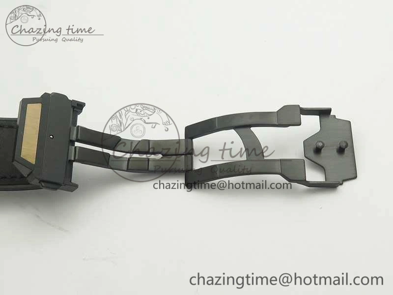 Big Bang Sang Bleu RG TMF 1:1 Best Edition Skeletonal Dial On Gummy Strap Asian HB Fashionable 6898