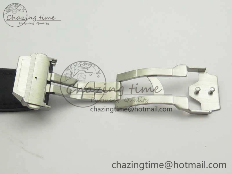 Cozy Big Bang Sang Bleu SS TMF 1:1 Best Edition Skeletonal Dial On Gummy Strap Asian HB 6902