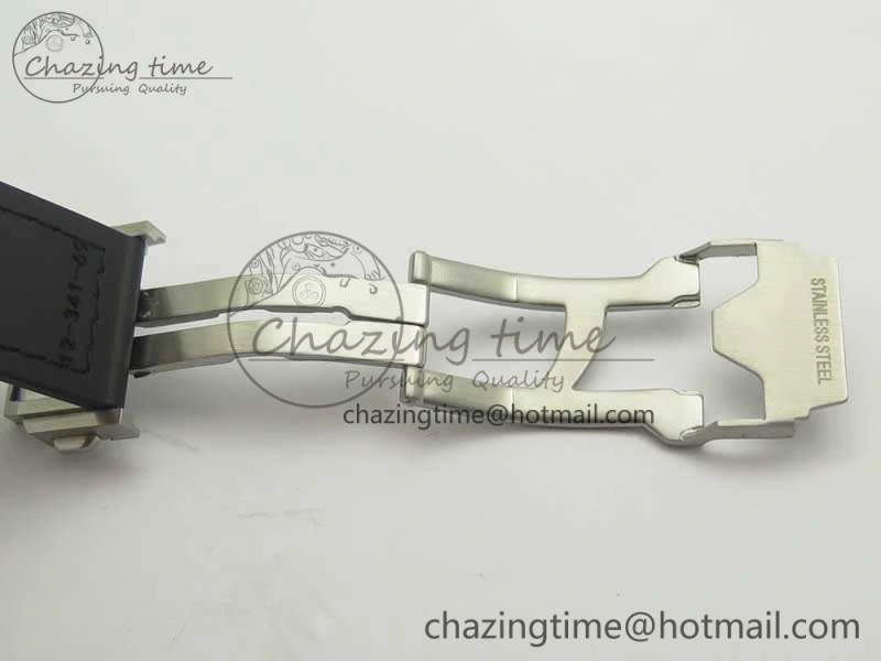 Cozy Big Bang Sang Bleu SS TMF 1:1 Best Edition Skeletonal Dial On Gummy Strap Asian HB 6902