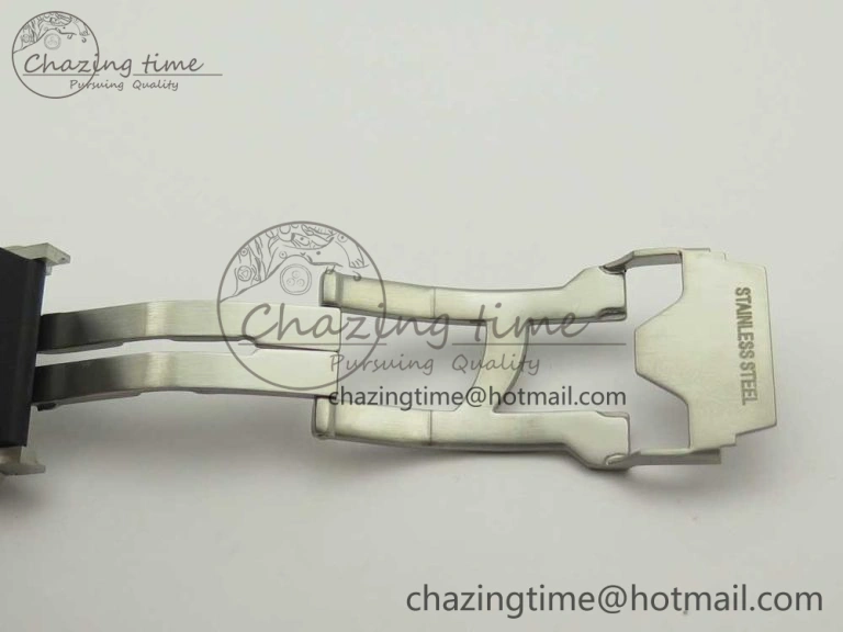 BestValue Big Bang Sang Bleu SS TMF 1:1 Best Edition White Skeletonal Dial On White Gummy Strap Asian HB 6860