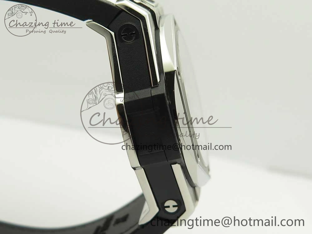 BestValue Big Bang Sang Bleu SS TMF 1:1 Best Edition White Skeletonal Dial On White Gummy Strap Asian HB 6860