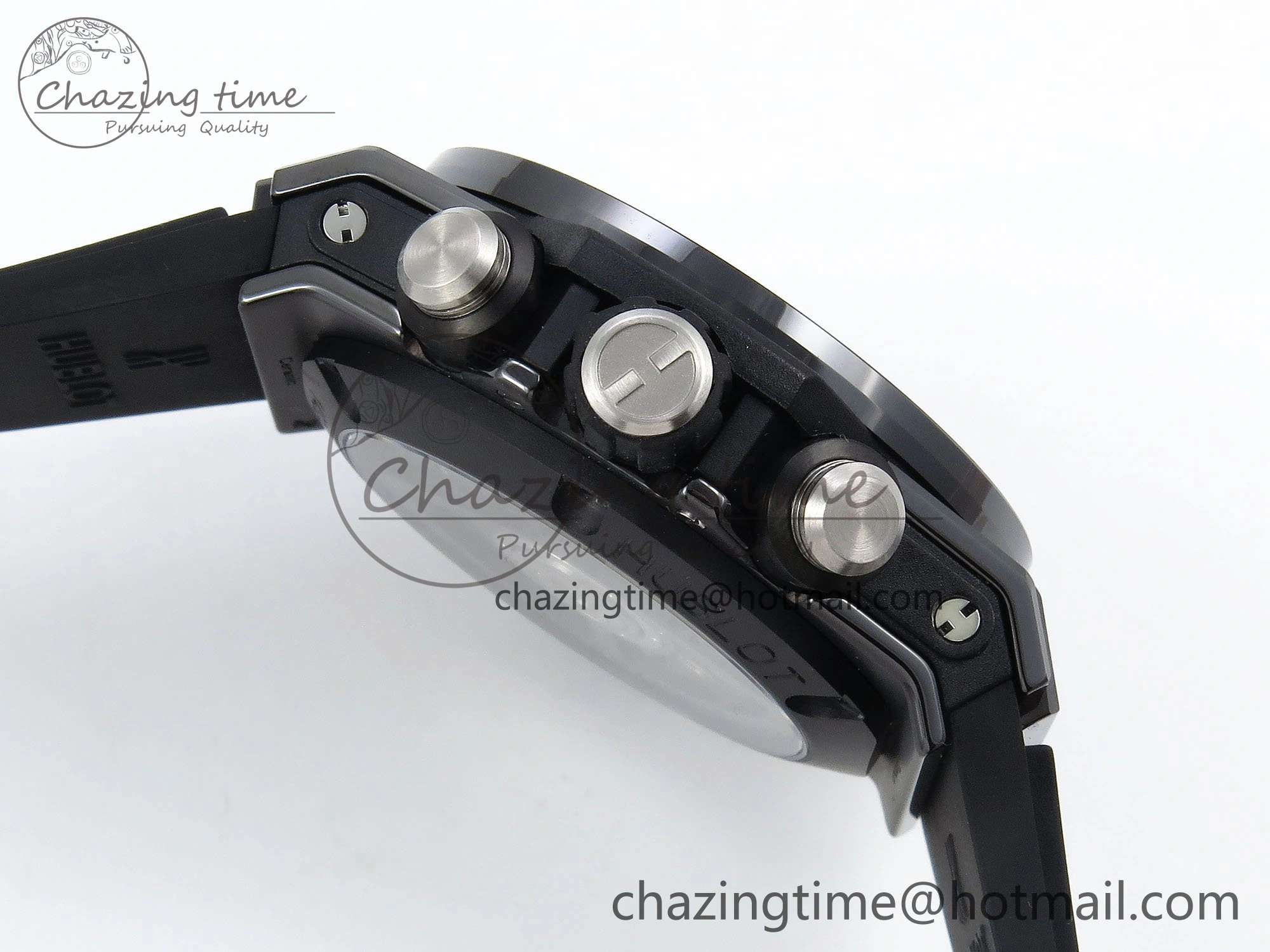 StreetReady Big Bang Unico 42mm Black Ceramic BBF 1:1 Best Edition Skeleton Dial on Black Rubber Strap A1280 V 6724