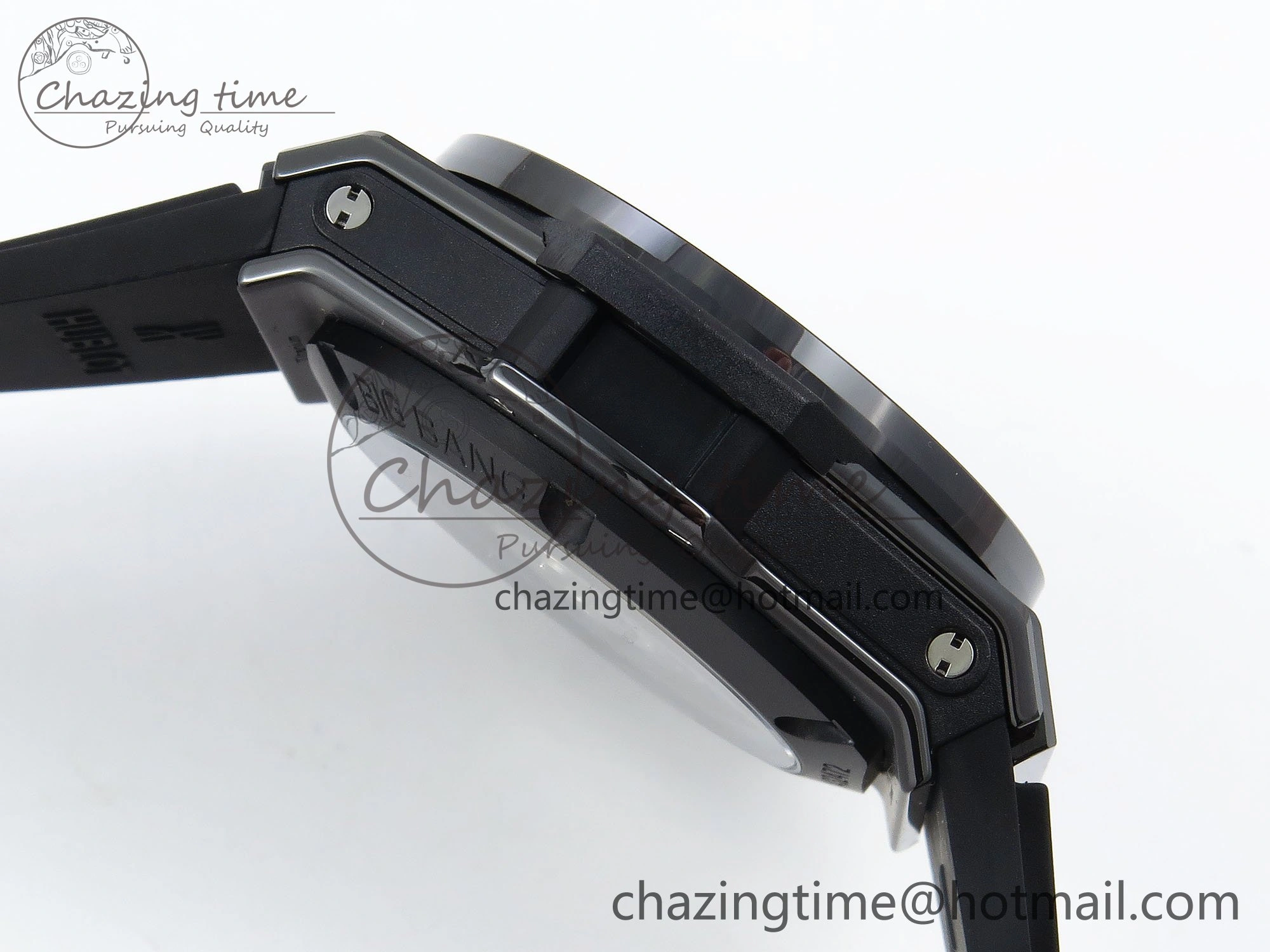 StreetReady Big Bang Unico 42mm Black Ceramic BBF 1:1 Best Edition Skeleton Dial on Black Rubber Strap A1280 V 6724