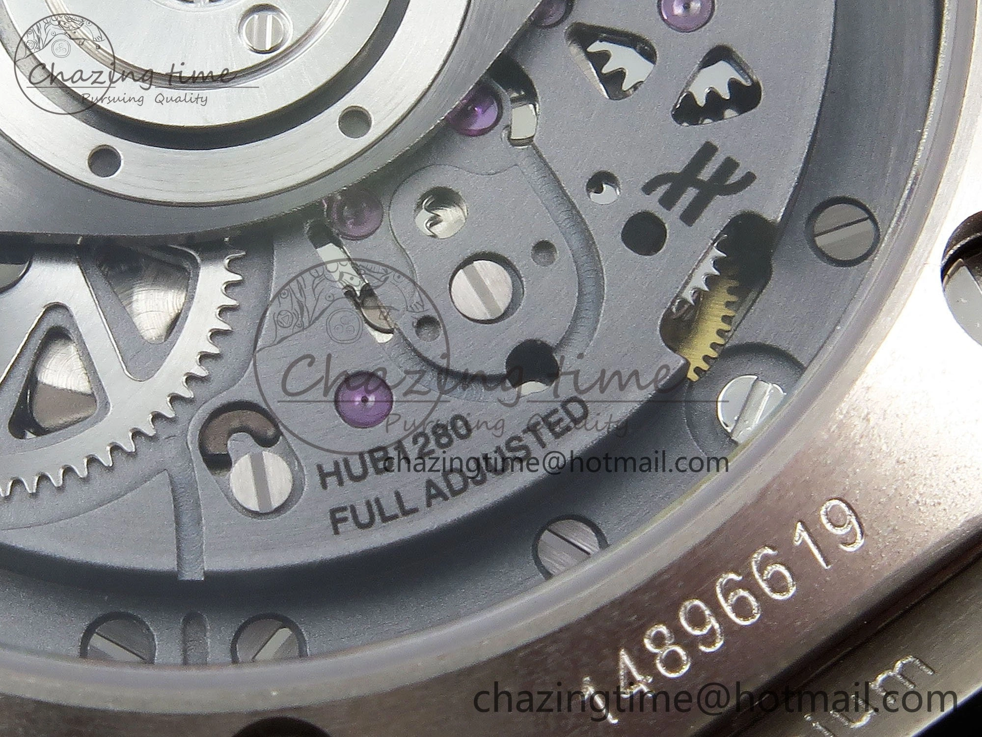 Big Bang Unico 42mm SS BBF 1:1 Best Edition Skeleton Dial on Black Rubber Strap A1280 V Upgraded 6719