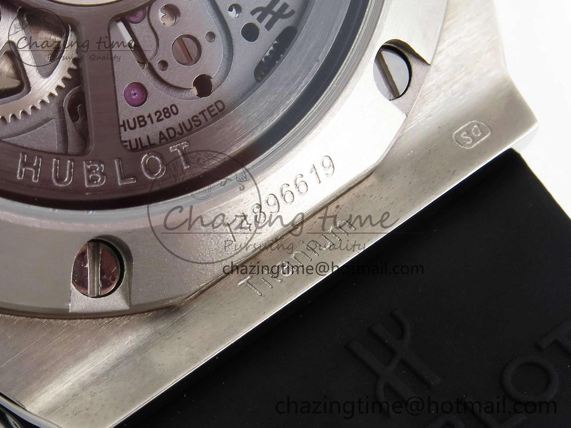 Big Bang Unico 42mm SS BBF 1:1 Best Edition Skeleton Dial on Black Rubber Strap A1280 V Upgraded 6719