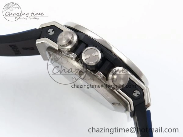 Modern Big Bang Unico 42mm SS BBF 1:1 Best Edition Skeleton Dial on Blue Rubber Strap A1280 V 6726