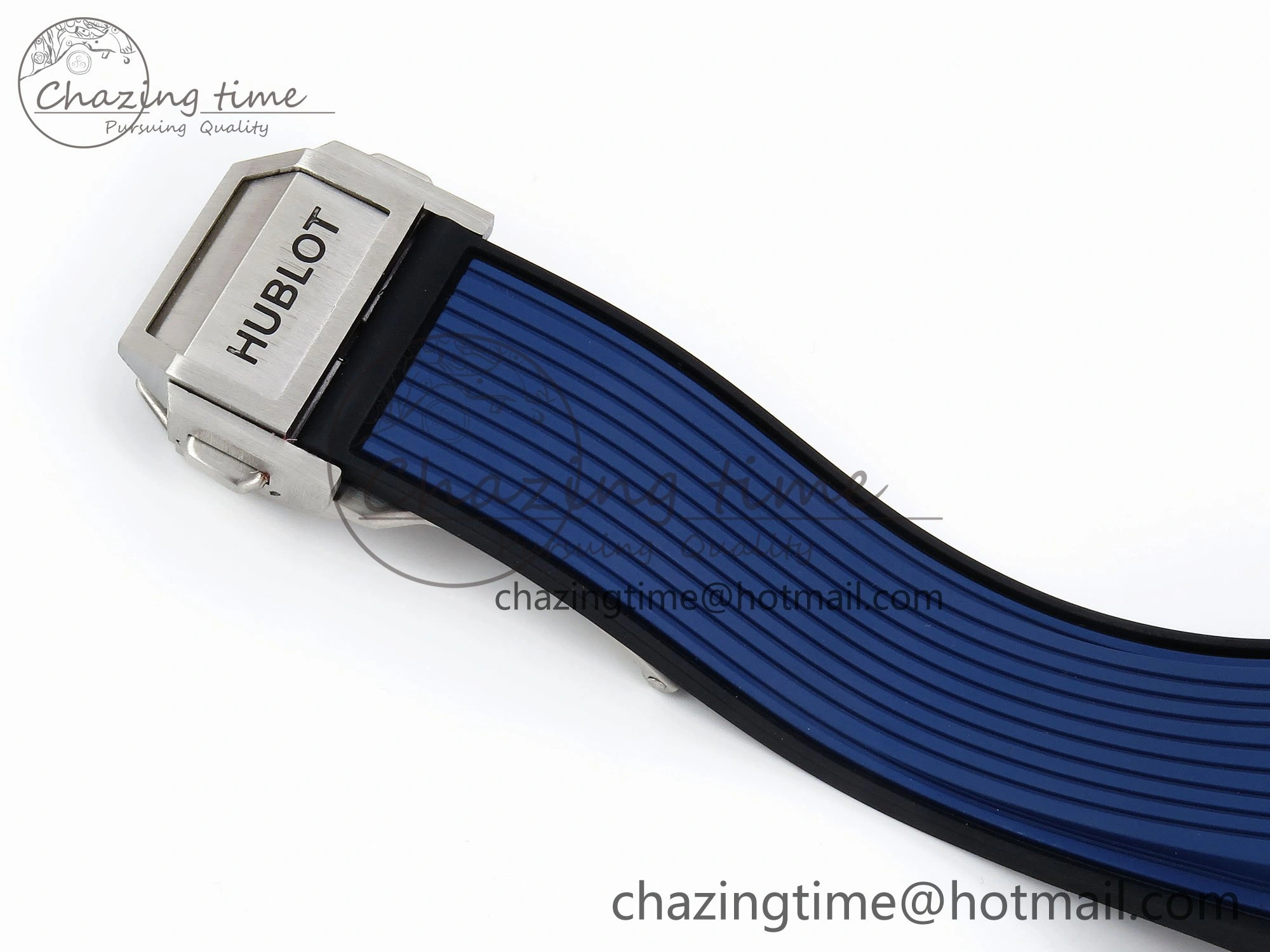 Modern Big Bang Unico 42mm SS BBF 1:1 Best Edition Skeleton Dial on Blue Rubber Strap A1280 V 6726