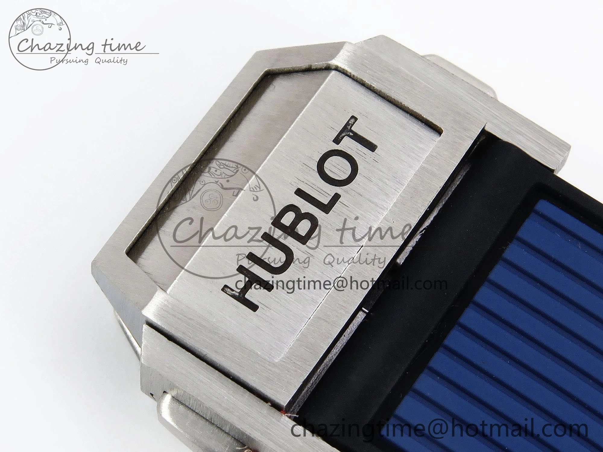 Modern Big Bang Unico 42mm SS BBF 1:1 Best Edition Skeleton Dial on Blue Rubber Strap A1280 V 6726
