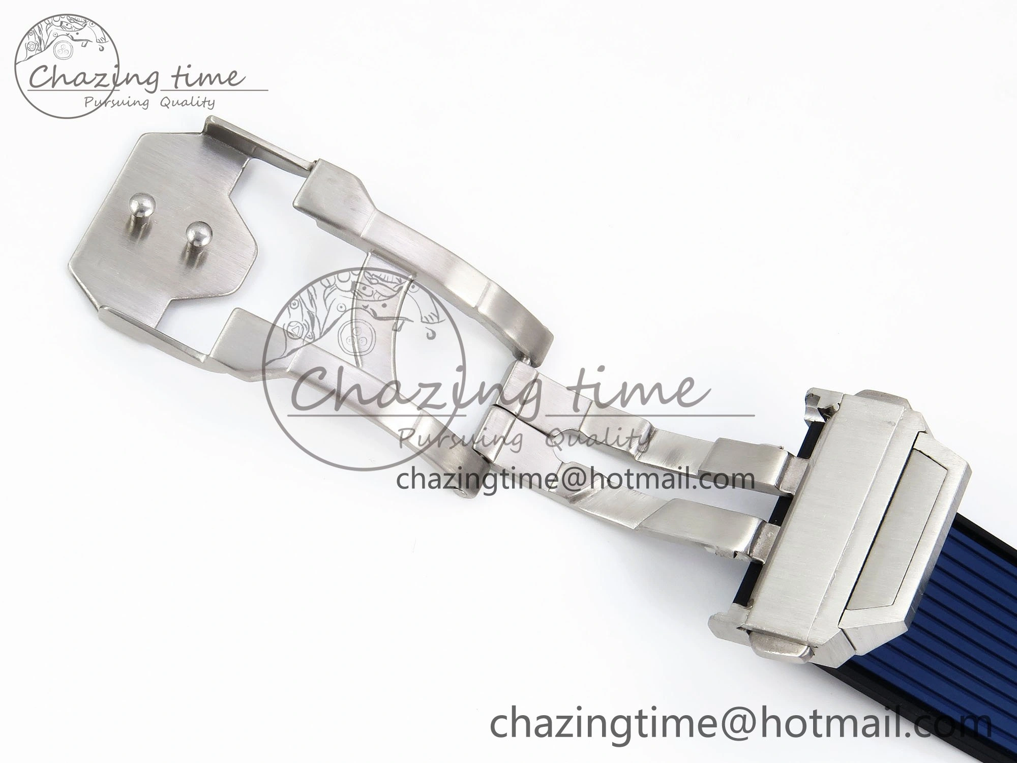 Modern Big Bang Unico 42mm SS BBF 1:1 Best Edition Skeleton Dial on Blue Rubber Strap A1280 V 6726
