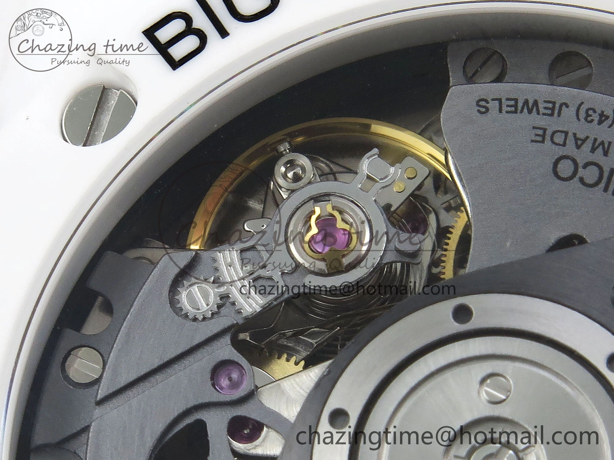 Lightweight Big Bang Unico 42mm White Ceramic BBF 1:1 Best Edition Skeleton Dial on White Rubber Strap A1280 V 6723
