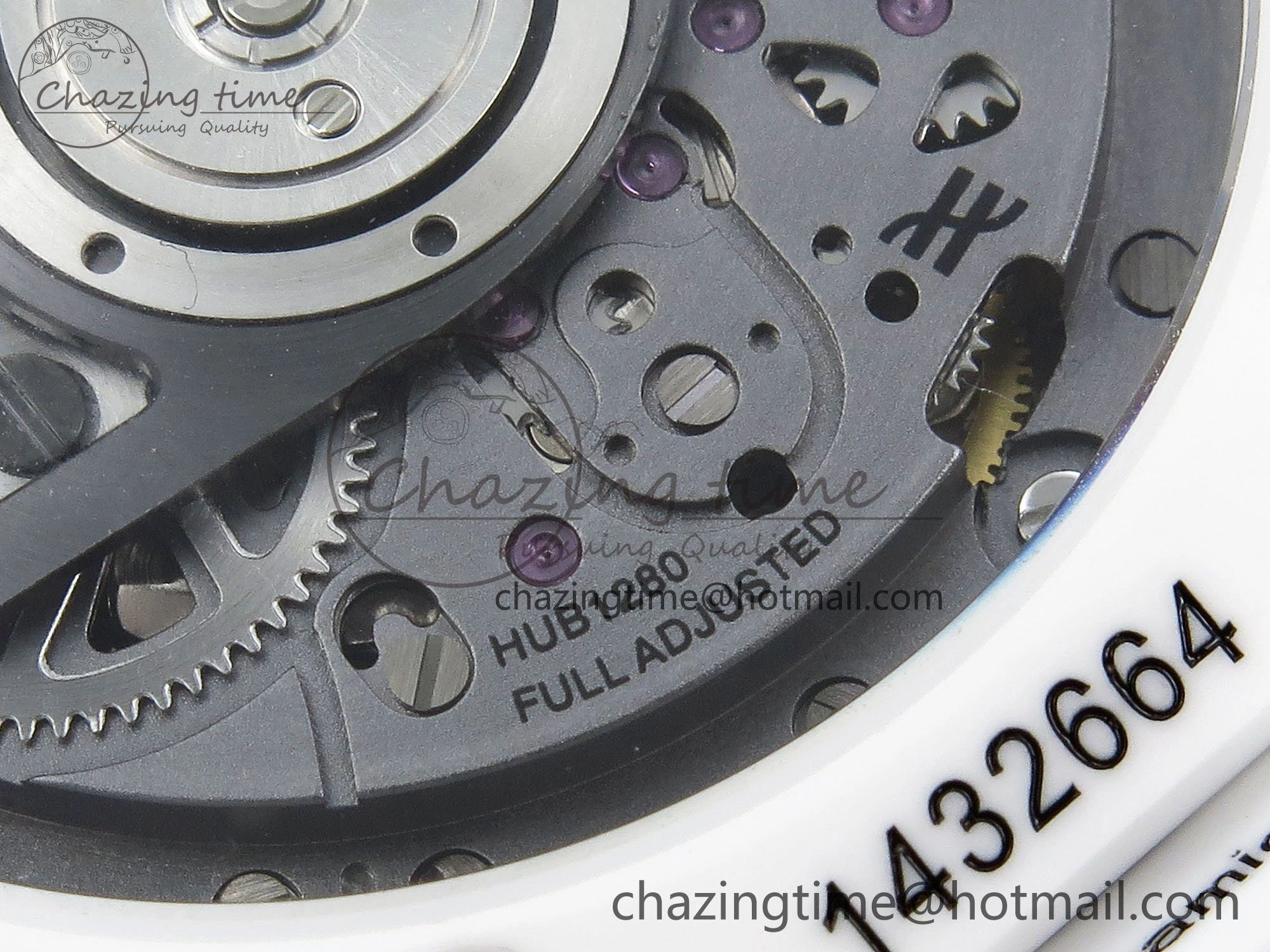 Lightweight Big Bang Unico 42mm White Ceramic BBF 1:1 Best Edition Skeleton Dial on White Rubber Strap A1280 V 6723