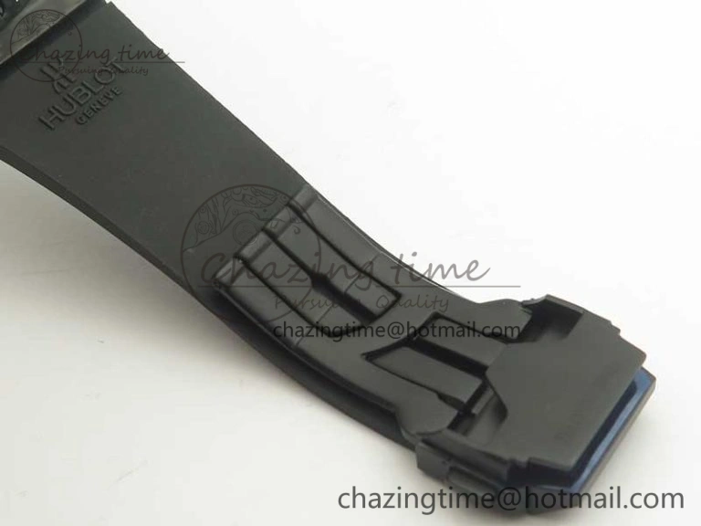 Big Bang Unico 45.5mm Carbon 3AF Best Edition Black Skeleton Dial On Rubber Strap A Bold 6881