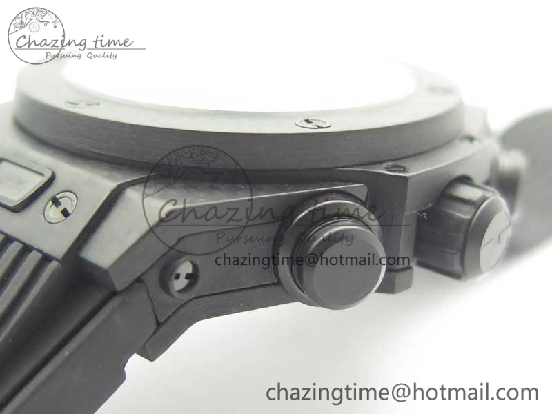 Big Bang Unico 45.5mm Carbon 3AF Best Edition Black Skeleton Dial On Rubber Strap A Bold 6881