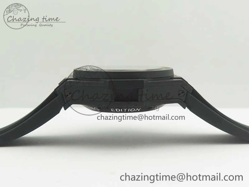 Big Bang Unico 45.5mm Carbon 3AF Best Edition Black Skeleton Dial On Rubber Strap A Bold 6881