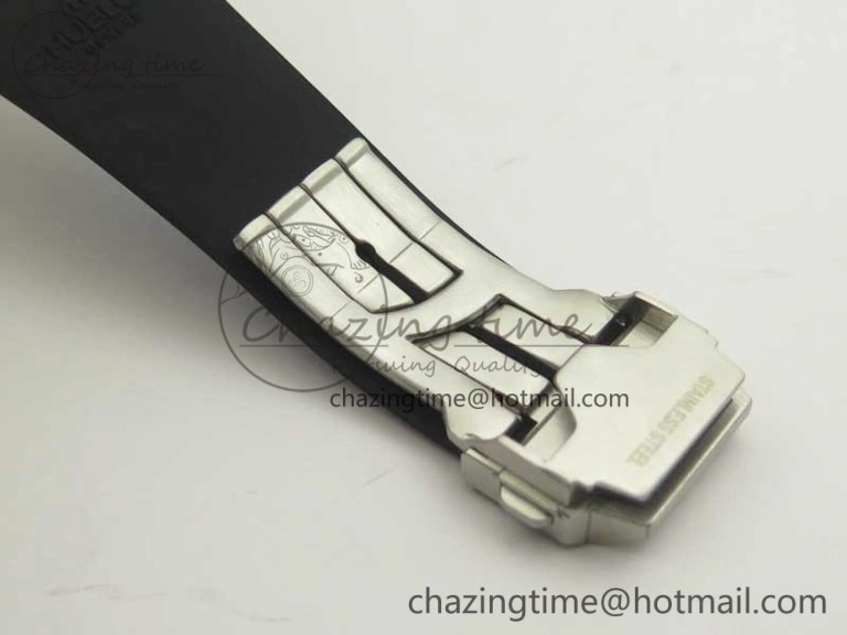 Big Bang Unico 45.5mm SS 3AF Best Edition Blue Skeleton Dial On Gummy Strap A Flexible 6884
