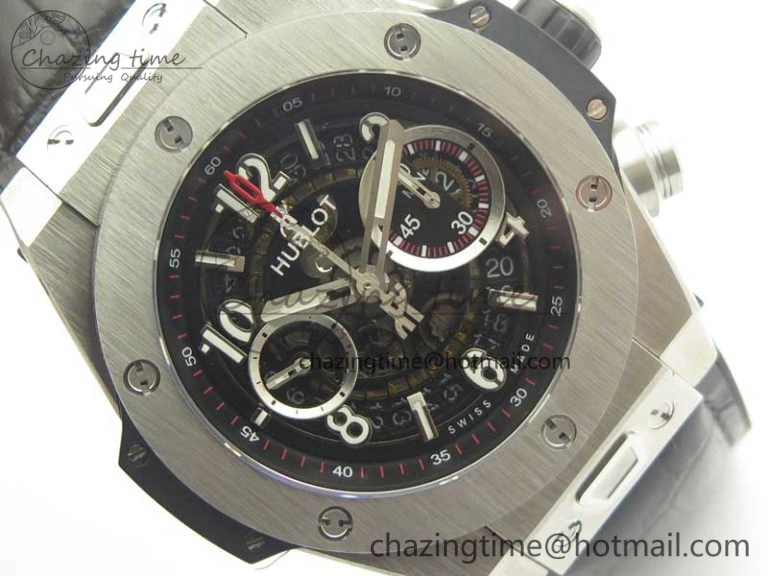 Big Bang Unico 45.5mm SS 3AF Best Edition Skeleton Dial On Gummy Strap A MultiPurpose 6888