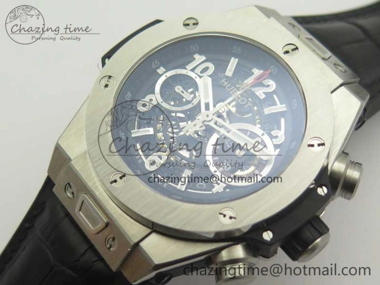 Big Bang Unico 45.5mm SS 3AF Best Edition Skeleton Dial On Gummy Strap A MultiPurpose 6888