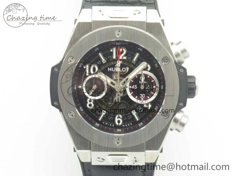 Big Bang Unico 45.5mm SS 3AF Best Edition Skeleton Dial On Gummy Strap A MultiPurpose 6888