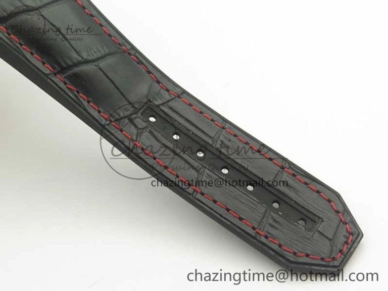 Big Bang Unico 45.5mm SS Ceramic 3AF Best Edition Gray Skeleton Dial On Gummy Strap A Elegant 6885