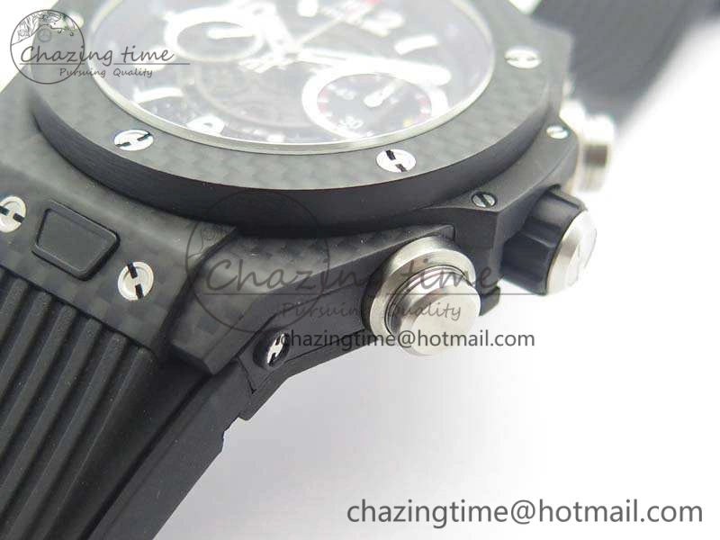 EyeCatching Big Bang Unico 45mm Carbon 3AF Best Edition Black Dial On Rubber Strap A 6922
