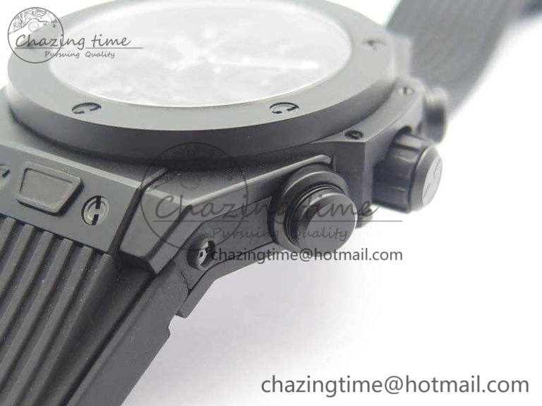 Big Bang Unico 45mm DLC 3AF Best Edition Black Black Dial On Rubber Strap A Sleek 6918