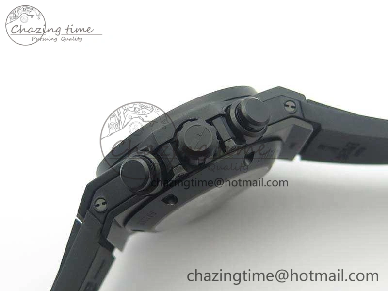 Big Bang Unico 45mm DLC 3AF Best Edition Black Black Dial On Rubber Strap A Sleek 6918