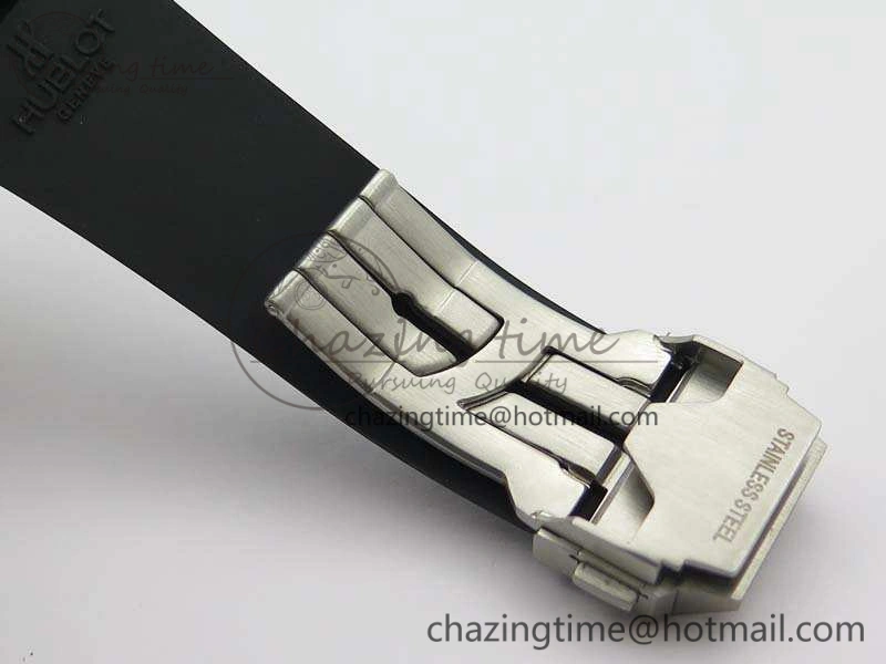 Big Bang Unico 45mm Diamond SS 3AF Best Edition Gray Dial On Rubber Strap A Unique 6936