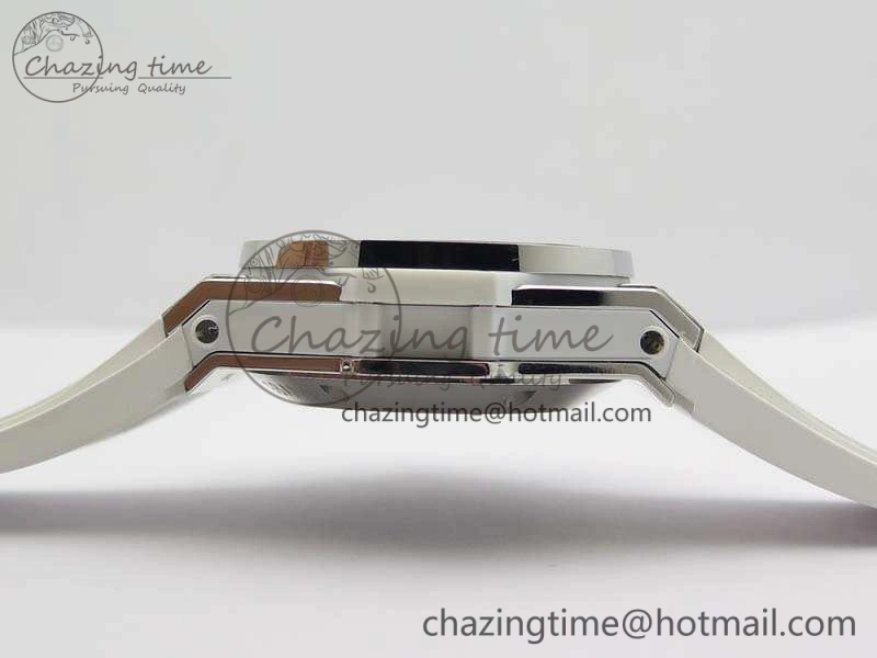 Big Bang Unico 45mm Diamond SS 3AF Best Edition White Dial On Rubber Strap A Snug 6932