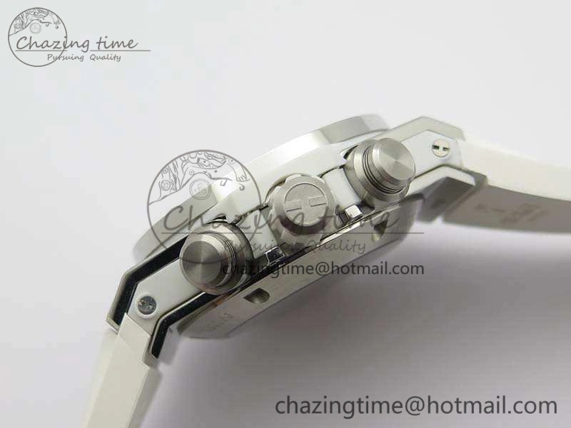 Big Bang Unico 45mm Diamond SS 3AF Best Edition White Dial On Rubber Strap A Snug 6932