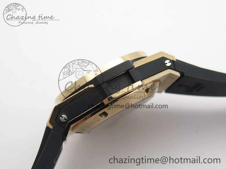 Durable Big Bang Unico 45mm RG 3AF Best Edition Gray Dial On Rubber Strap A 6933