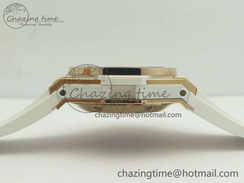 Cozy Big Bang Unico 45mm RG 3AF Best Edition White Dial On Rubber Strap A 6914