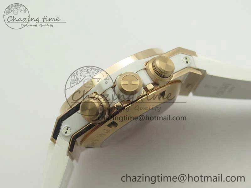 Cozy Big Bang Unico 45mm RG 3AF Best Edition White Dial On Rubber Strap A 6914