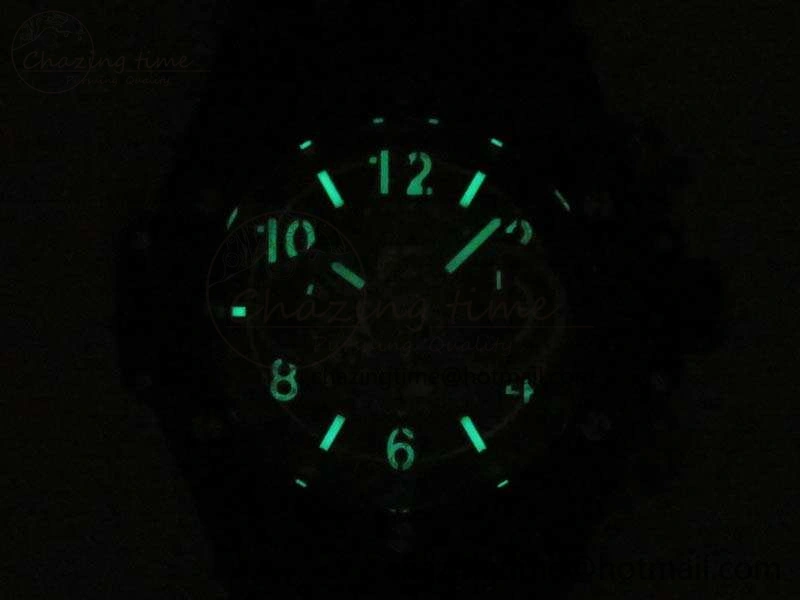 Big Bang Unico 45mm RG Diamond 3AF Best Edition Gray Dial On Rubber Strap A Comfortable 6930