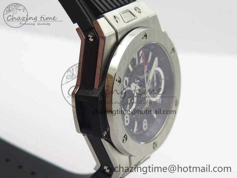 Big Bang Unico 45mm SS 3AF Best Edition Black Dial On Rubber Strap A Practical 6937