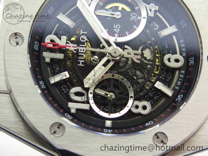 Big Bang Unico 45mm SS 3AF Best Edition Black Dial On Rubber Strap A Practical 6937