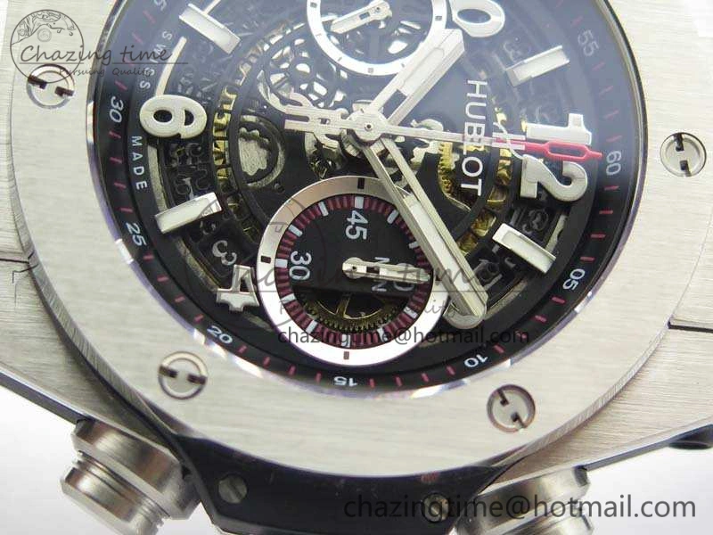 Big Bang Unico 45mm SS 3AF Best Edition Black Dial On Rubber Strap A Practical 6937