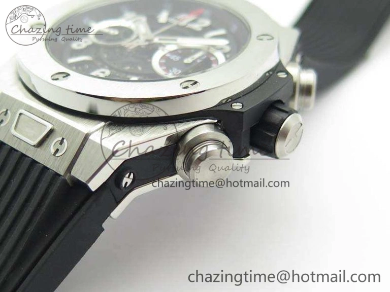 Big Bang Unico 45mm SS 3AF Best Edition Black Dial On Rubber Strap A Practical 6937