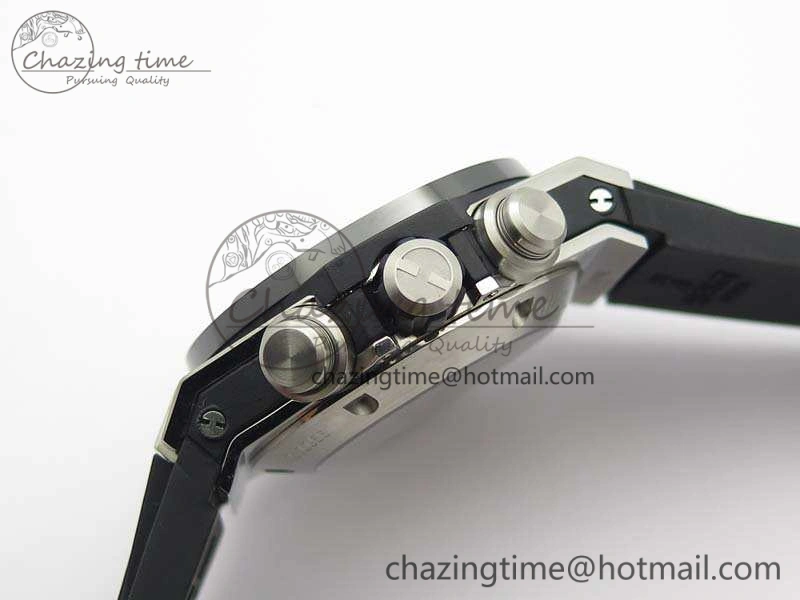 Big Bang Unico 45mm SS 3AF Best Edition Gray Dial Ceramic Bezel On Rubber Strap A Affordable 6934